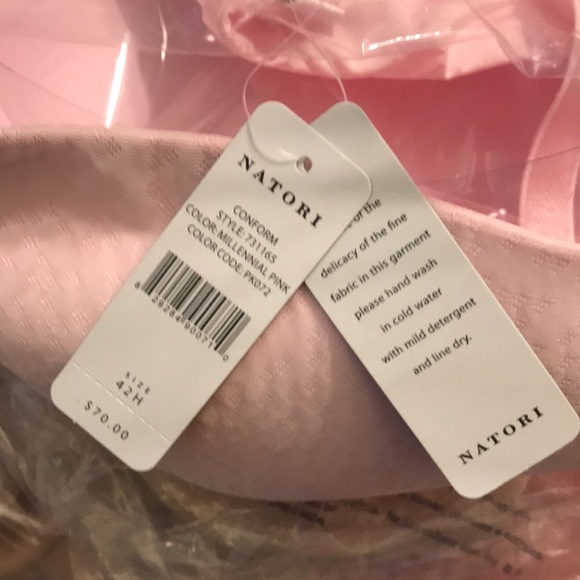 NWT Natori Conform Full Fit Memory Contour Convertible Underwire Bra 731165 42H - Picture 2 of 5